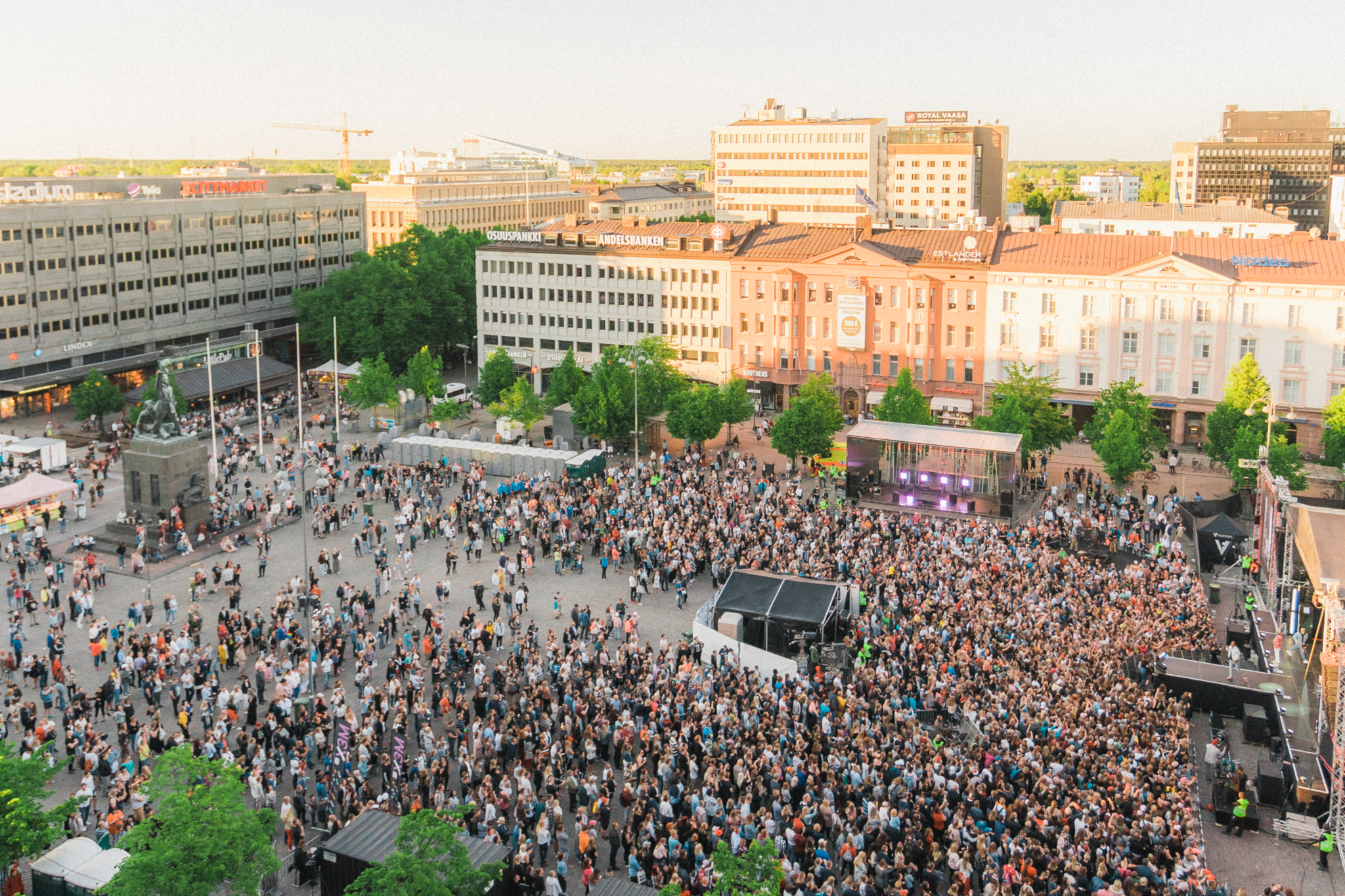 Marknadsplats i Vasa