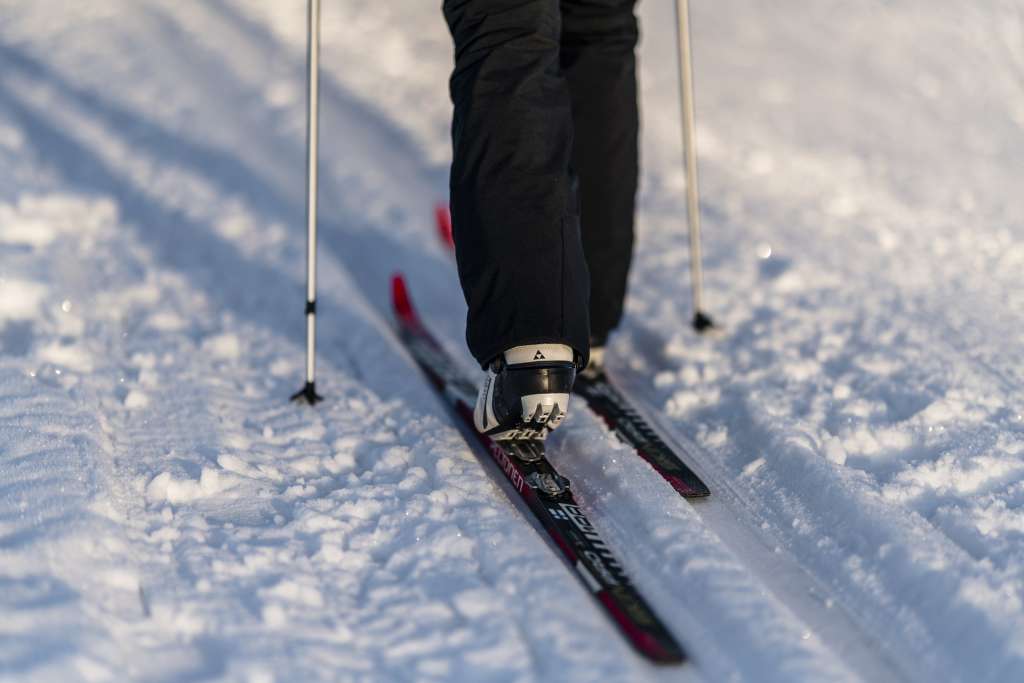 cross-country skiing
