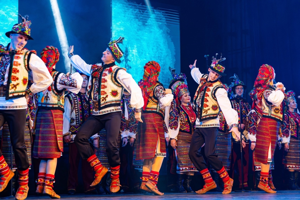Christmas in the Carpathians show is a celebration of unique Ukrainian music and dance