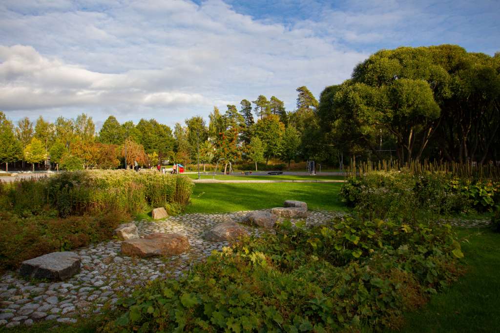 Torgparken i Sunnanvik