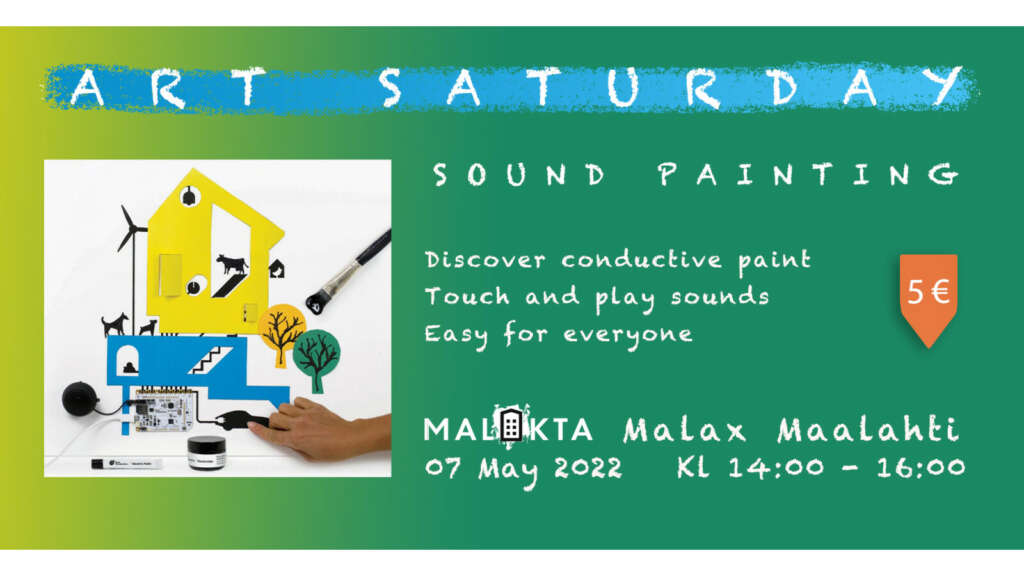 Art Saturday Conductive paint Vaasa