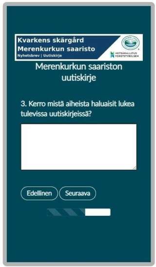 Bild på enkät