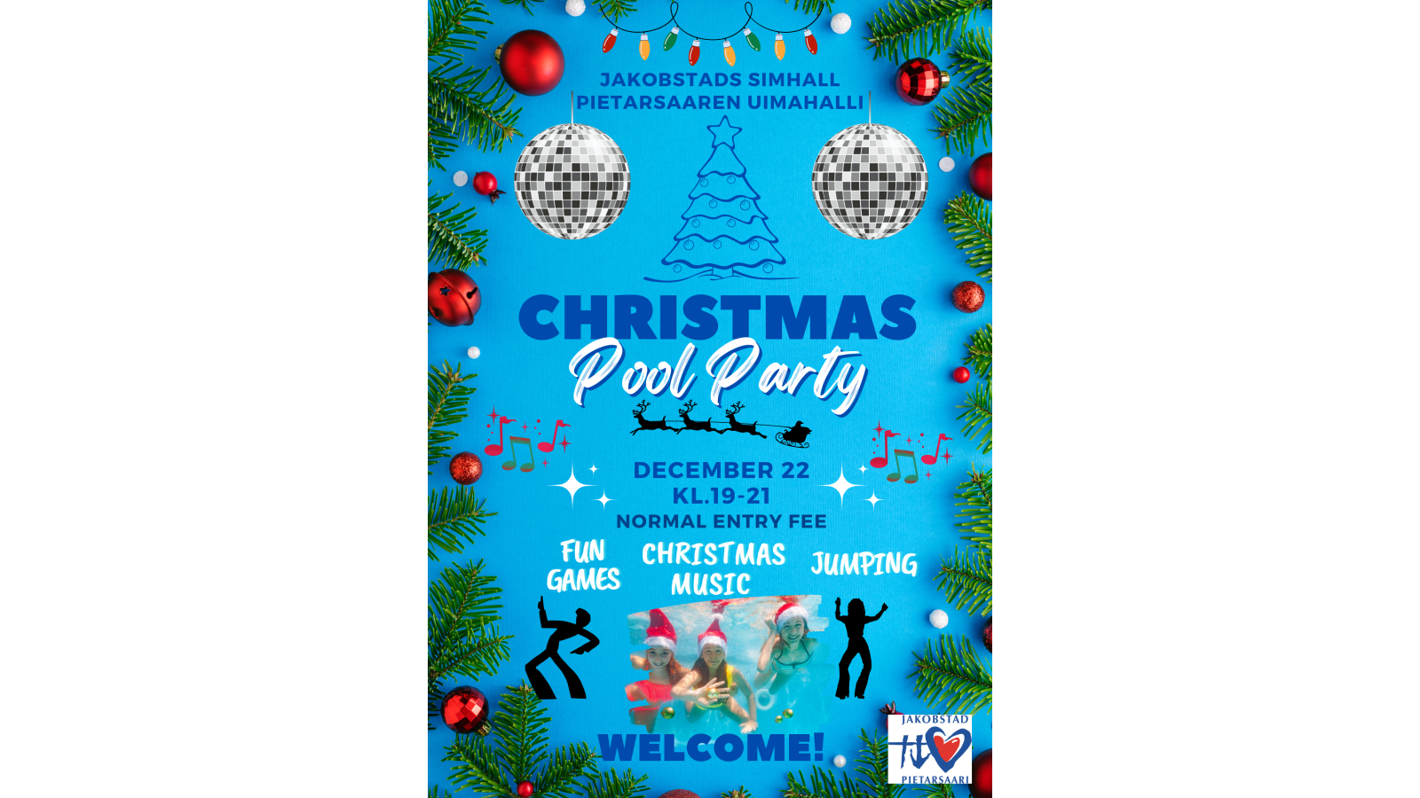 Christmas Pool Party | Vaasa